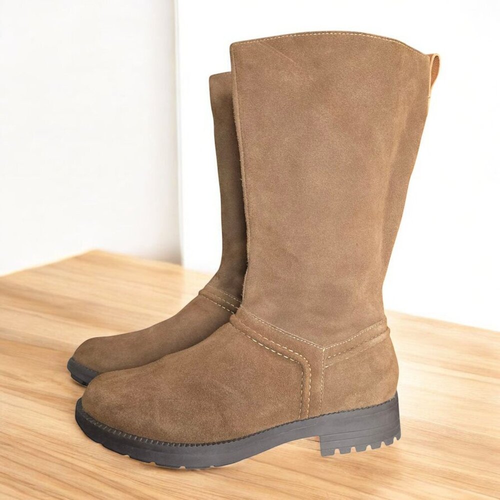 REVITALIGN ( 8D ) "KELSO" Tan Mid Calf Suede Orthotic Grade Boots